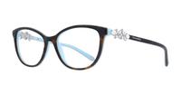 Havana Tiffany TF2144HB Cat-eye Glasses - Angle