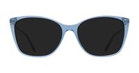 Blue Tiffany TF2160B Square Glasses - Sun