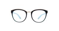 Black / Blue Tiffany TF2162 Round Glasses - Front