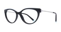 Black / Blue Tiffany TF2183-52 Cat-eye Glasses - Angle