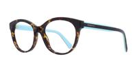 Havana Tiffany TF2188 Cat-eye Glasses - Angle