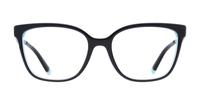 Black / White Tiffany TF2189 Square Glasses - Front