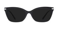 Black / Blue Tiffany TF2194 Oval Glasses - Sun