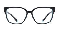 Black / Blue Tiffany TF2197 Square Glasses - Front