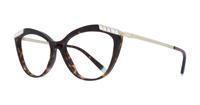 Havana Tiffany TF2198B Cat-eye Glasses - Angle