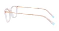 Nude Transparent Tiffany TF2205 Oval Glasses - Side
