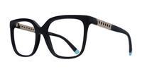 Black Tiffany TF2227 Square Glasses - Angle