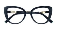 Spectrum Blue Tiffany TF2242 Cat-eye Glasses - Flat-lay