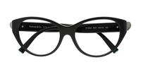 Black Tiffany TF2244 Round Glasses - Flat-lay
