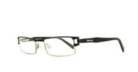 Black Timberland TB1266 Rectangle Glasses - Angle