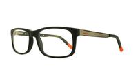 Black Timberland TB1308 Rectangle Glasses - Angle