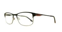 Black Timberland TB1316 Oval Glasses - Angle