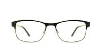 Black Timberland TB1316 Oval Glasses - Front