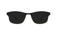 Black Timberland TB1316 Oval Glasses - Sun