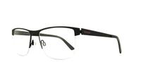 Black Timberland TB1331 Oval Glasses - Angle