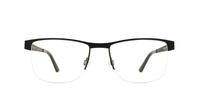 Black Timberland TB1331 Oval Glasses - Front