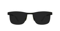 Black / Grey Timberland TB1331 Oval Glasses - Sun