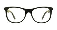 Black Timberland TB1370 Square Glasses - Front