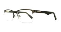 Black Timberland TB1371 Rectangle Glasses - Angle
