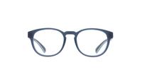 Matt Blue Timberland TB1572 Round Glasses - Front