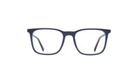 Blue Timberland TB1608 Square Glasses - Front