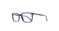 Blue Timberland TB1621 Square Glasses - Angle