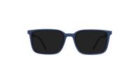 Blue Timberland TB1621 Square Glasses - Sun