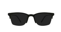 Black Tokyo Tom TT40 Rectangle Glasses - Sun