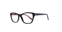 Purple Tokyo Tom TT45 Cat-eye Glasses - Angle