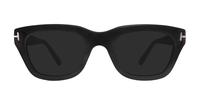 Shiny Black Tom Ford FT5178 Rectangle Glasses - Sun