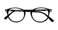 Shiny Black Tom Ford FT5294 Round Glasses - Flat-lay