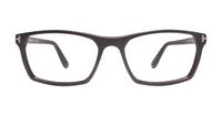 Matte Black Tom Ford FT5295 Rectangle Glasses - Front