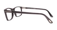 Matte Black Tom Ford FT5295 Rectangle Glasses - Side