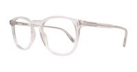 Grey Tom Ford FT5401 Round Glasses - Angle