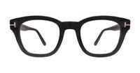 Shiny Black Tom Ford FT5542-B Rectangle Glasses - Front