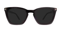 Shiny Black Tom Ford FT5736-B Square Glasses - Sun
