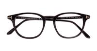 Shiny Black Tom Ford FT5832-B Round Glasses - Flat-lay