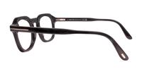 Shiny Black Tom Ford FT5836-B Rectangle Glasses - Side