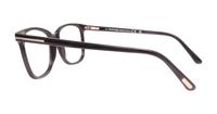 Shiny Black Tom Ford FT5842-B Square Glasses - Side