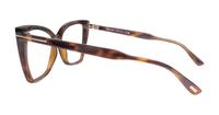 Dark Havana Tom Ford FT5844-B Cat-eye Glasses - Side