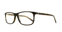 Havana Tommy Hilfiger TH1452 Rectangle Glasses - Angle