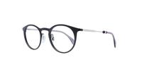 Black Tommy Hilfiger TH1514 Round Glasses - Angle