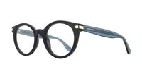 Blue Tommy Hilfiger TH1518 Round Glasses - Angle