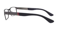 Dark Ruthenium Tommy Hilfiger TH1523 Rectangle Glasses - Side