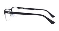 Matte Black Tommy Hilfiger TH1528 Rectangle Glasses - Side