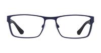 Blue Tommy Hilfiger TH1543-54 Rectangle Glasses - Front