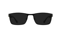 Matt Black Tommy Hilfiger TH1543 Square Glasses - Sun