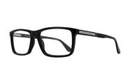 Black Tommy Hilfiger TH1549 Square Glasses - Angle
