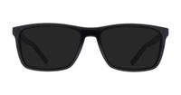 Black Tommy Hilfiger TH1592 Rectangle Glasses - Sun