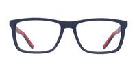 Matte Blue Tommy Hilfiger TH1592 Rectangle Glasses - Front